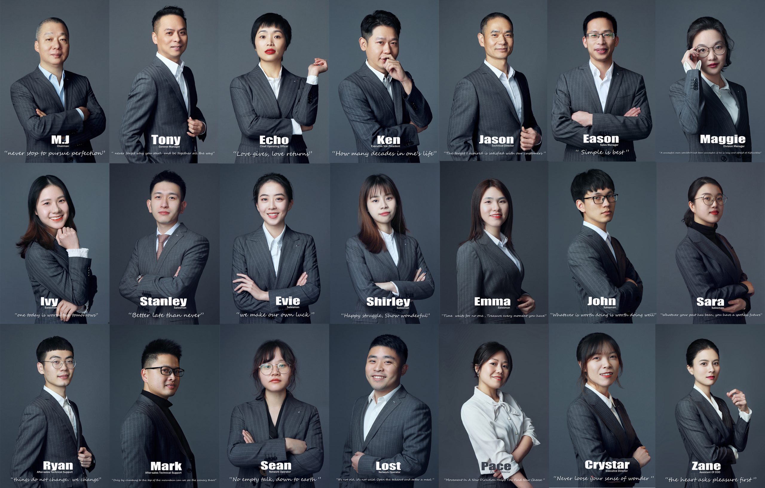 our sales team
