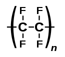 The molecular formula of PTFE