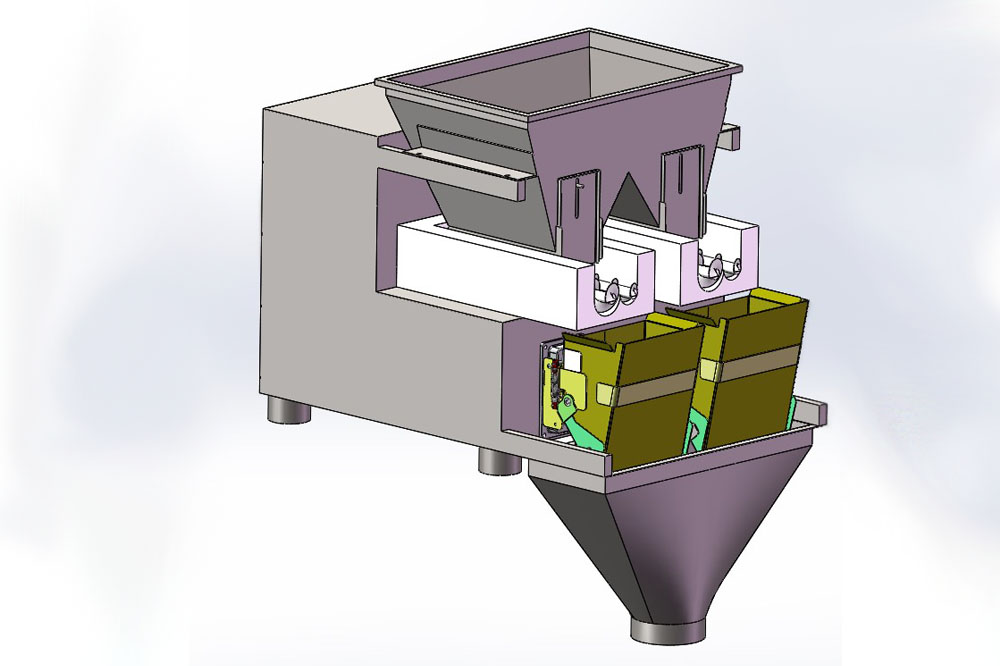 2 HEAD SCREW LINEAR WEIGHER