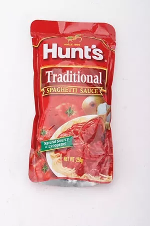 tomato sauce Sachet pack