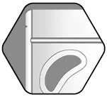 DIE-CUT CORNER HANDLE