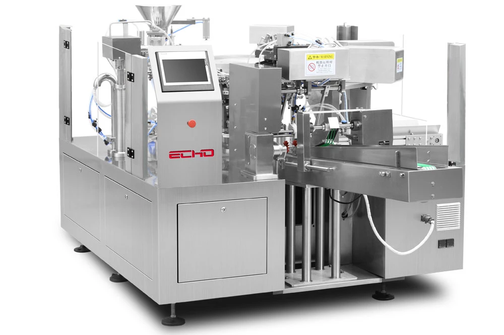 Automatic bag packing machine outlet